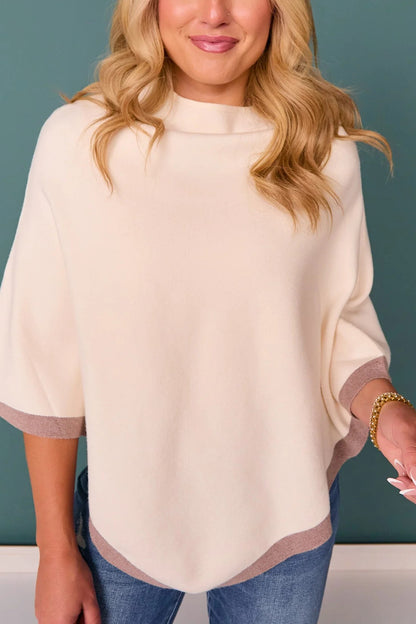 Lakelyn Poncho Sweater