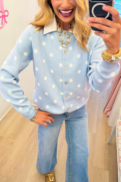 Polka Dot Cardigan