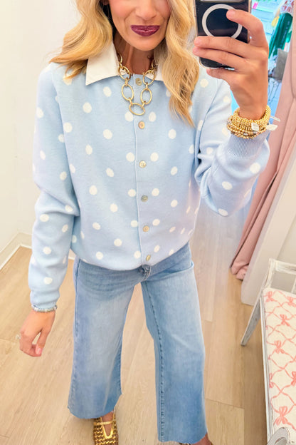 Polka Dot Cardigan