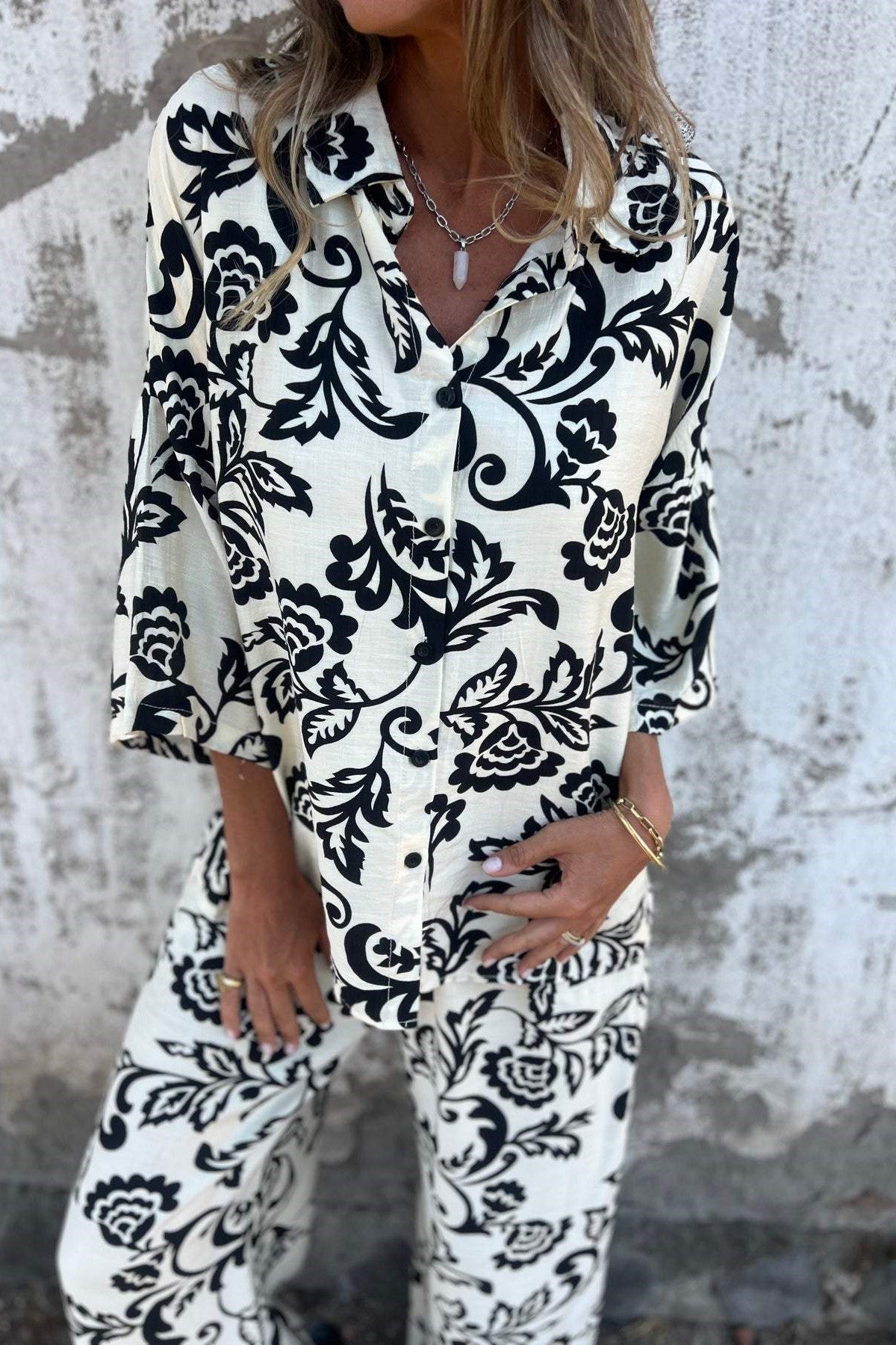 Elegant Women's Two-Piece Set