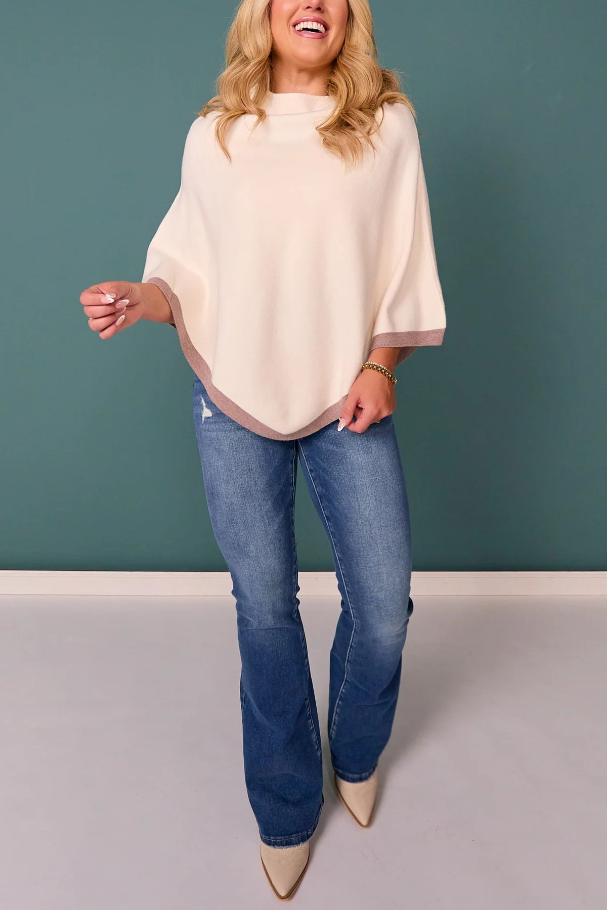 Lakelyn Poncho Sweater