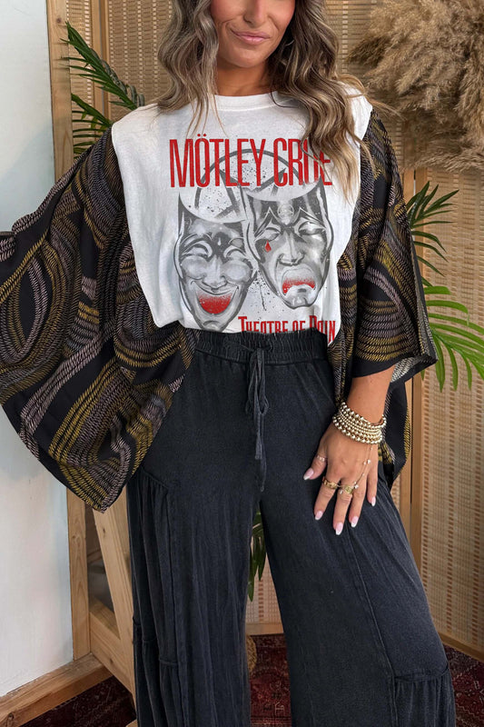 Motley Crue Mix & Match White（No Patch）