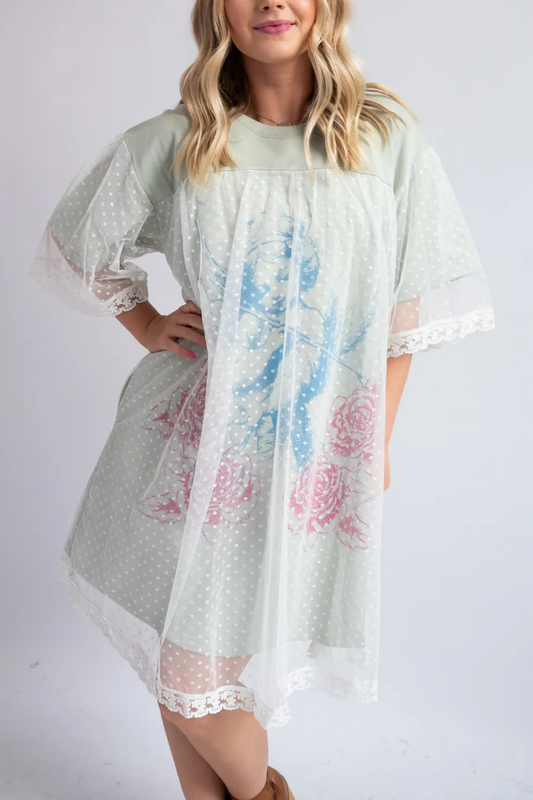Lady Angel Lace Dress