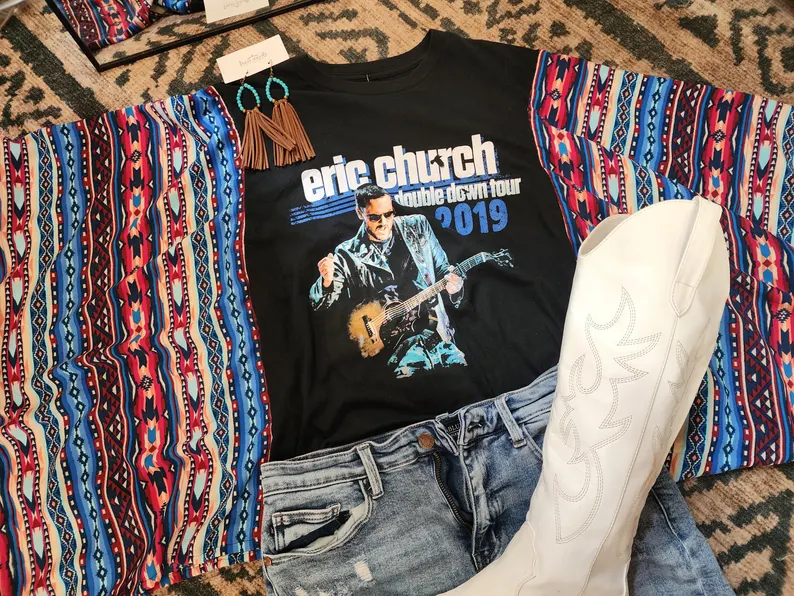 Eric Church Bohemian T-shirt (no Back Pocket)