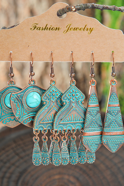 Retro Alloy Earrings