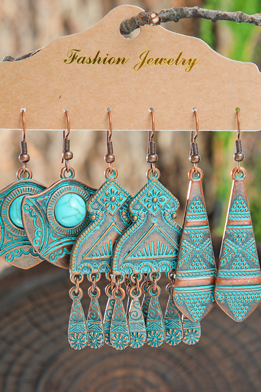Retro Alloy Earrings