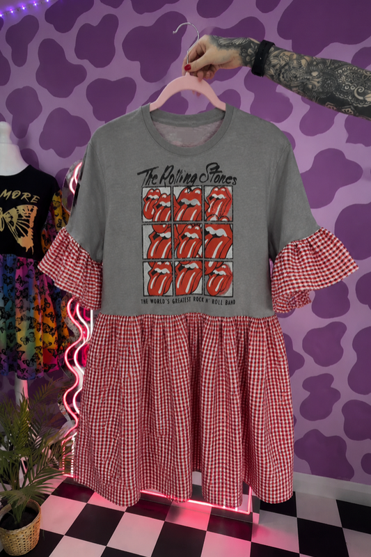 The Rolling Stones Recycled Dress