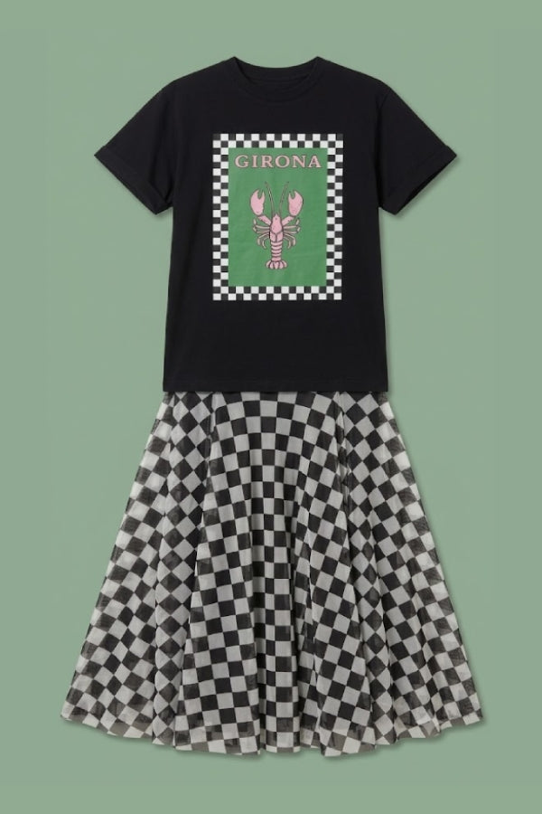 Lobster Print Recycled Dress