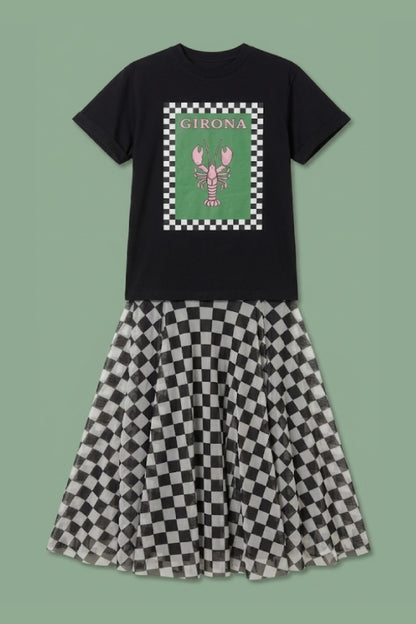 Lobster Print Recycled Dress