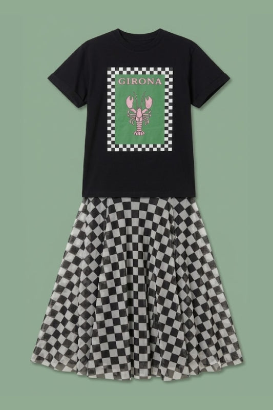 Lobster Print Recycled Dress