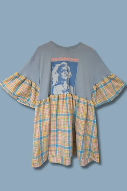 Blondie - Pastel Tartan Dress