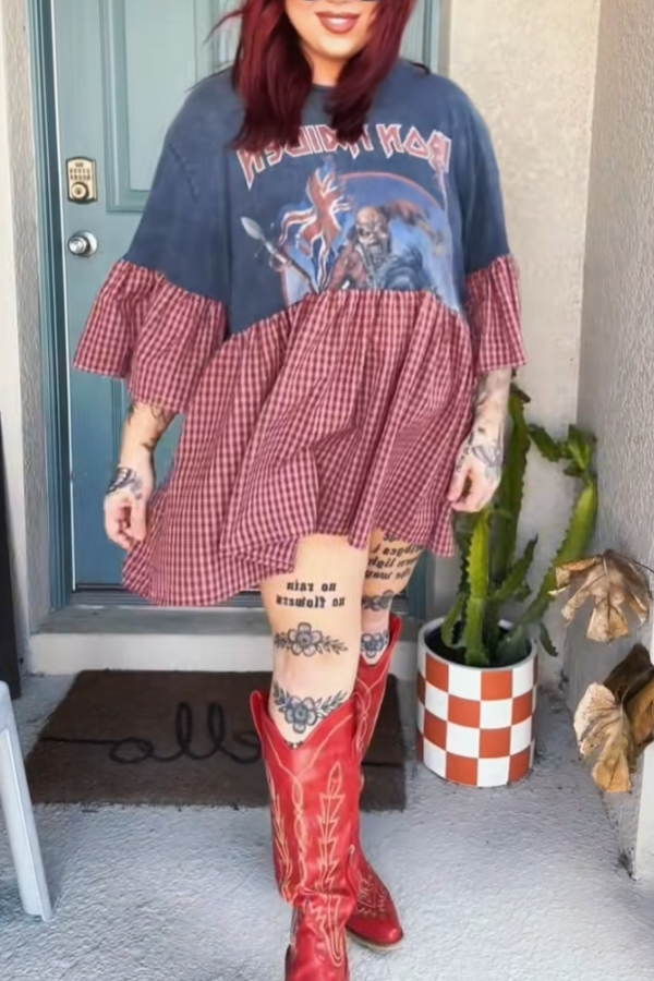 Iron maiden Upcycled Tee