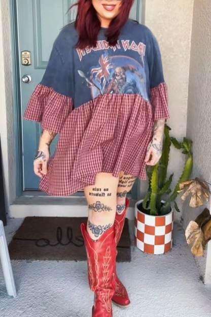 Iron maiden Upcycled Tee