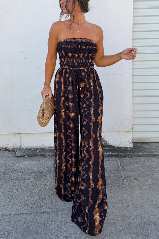 Catch Me Jumpsuit Java Brown