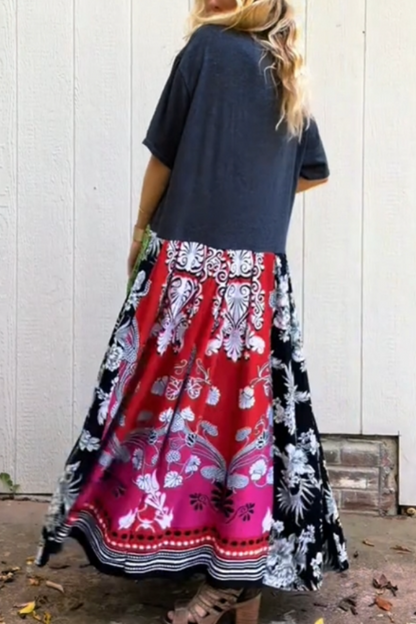 Stevie Nicks Double Split Maxi Tee