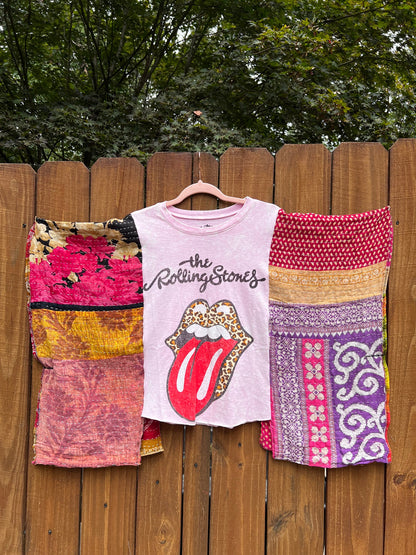 ROLLING STONES Pink Mix & Match Tee