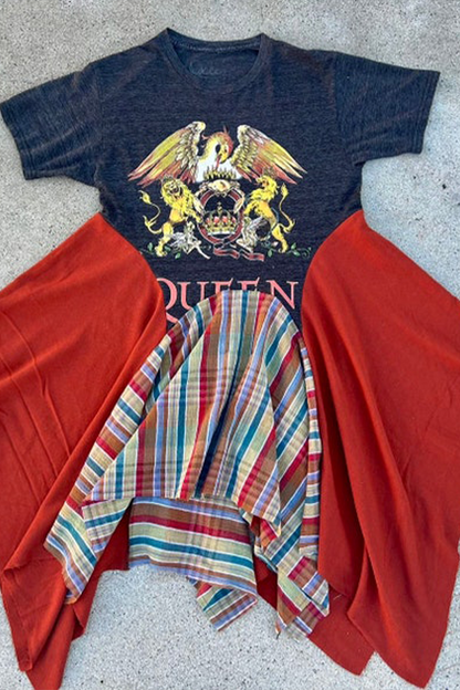 Queen Recycling Dress