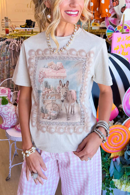 Pampered Donkey Tee