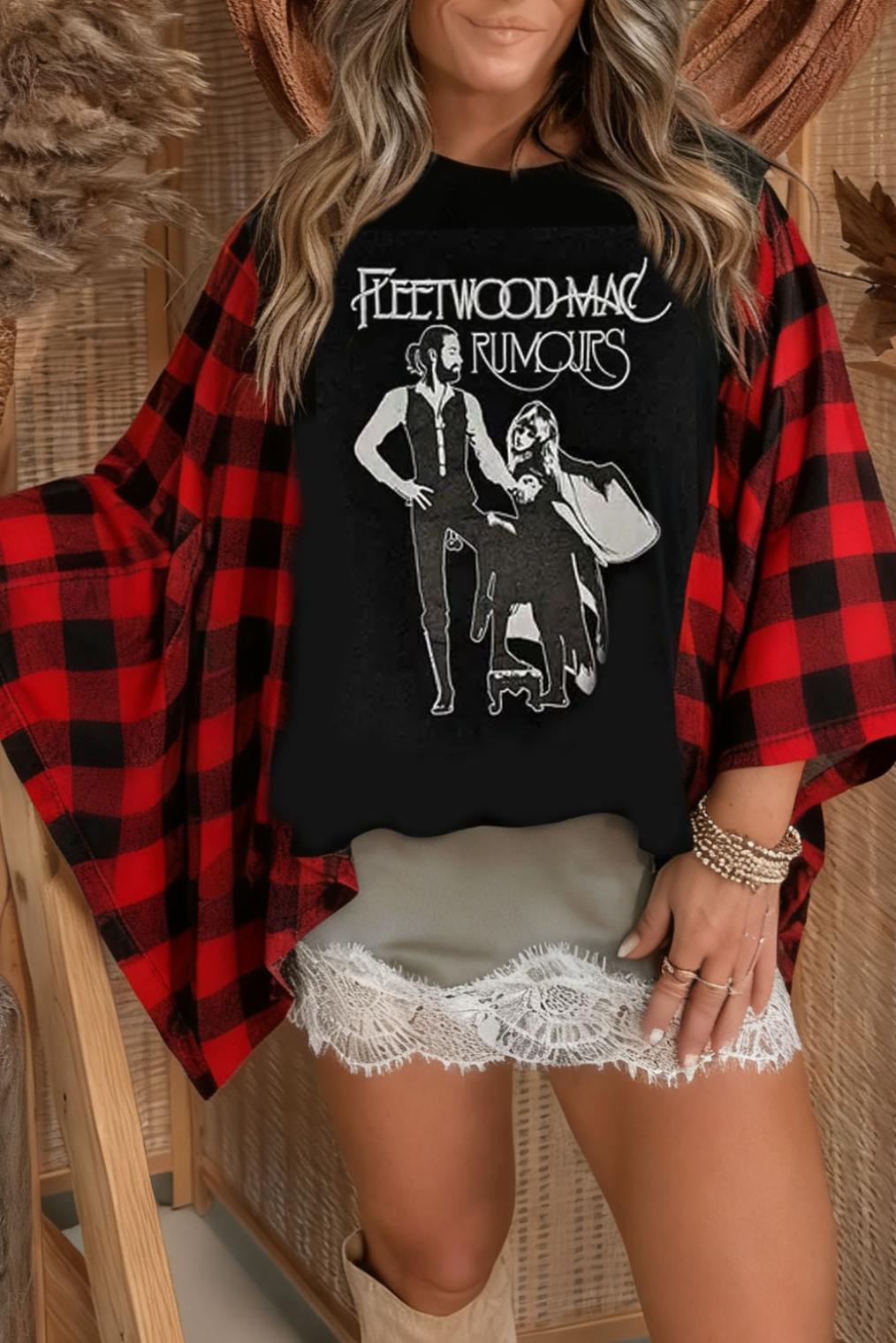 Stevie Nicks Print Mix & Match Tee（No Patch）