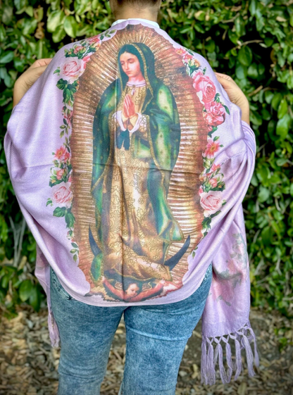 Floral Shawl from Mexico