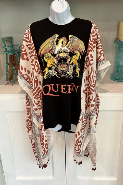 Queen Band Transformation Bat Sleeve Tee