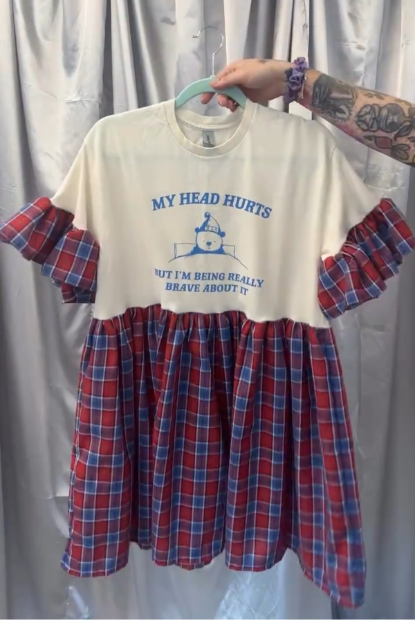 Bear Recycled Dress