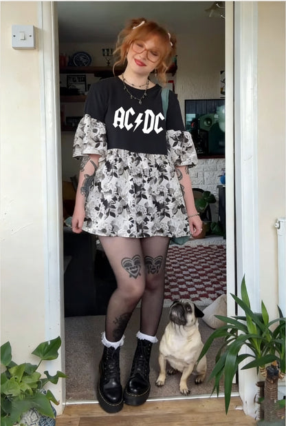 ACDC Upcycled Tee