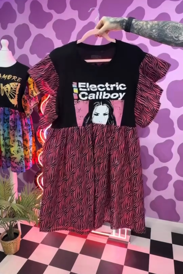 Electric Callboy Recycled Dress