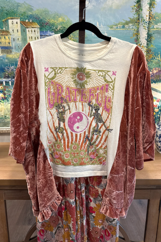 Roper Band Tee The Grateful Dead Mix & Match Tee（No Patch）