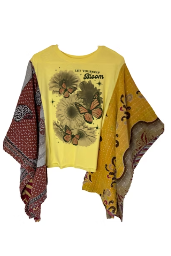 Butterfly Pattern Mix & Match Tee（No Patch）