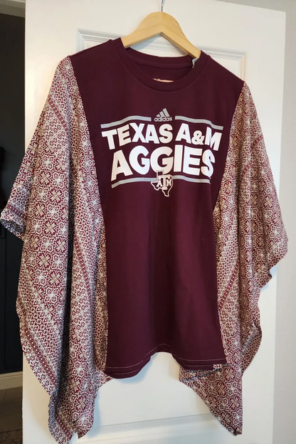 Texas A & M Aggies Bohemian T-shirt (no Back Pocket)