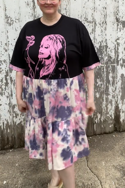 Dolly Parton Recycling Dress