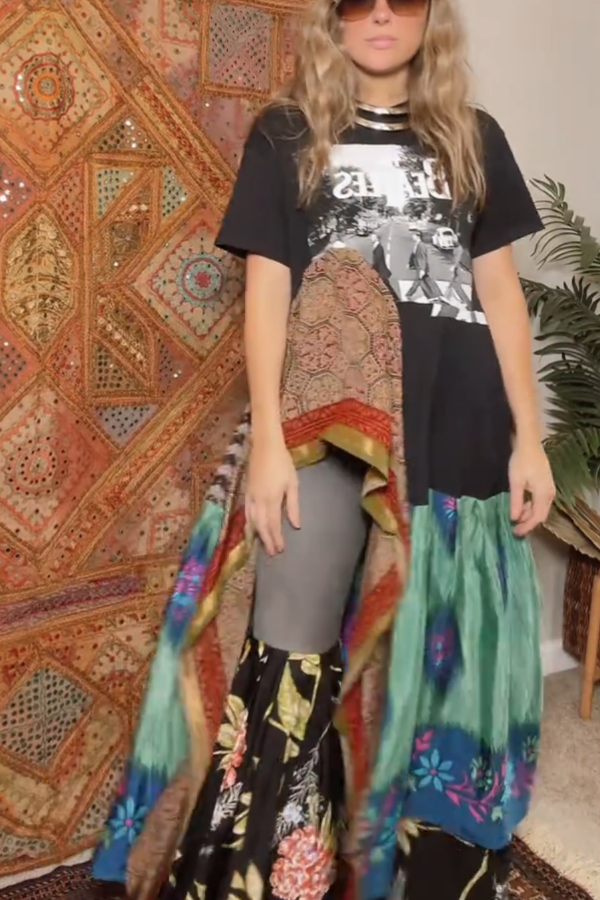 The Beatles Recycled Dress
