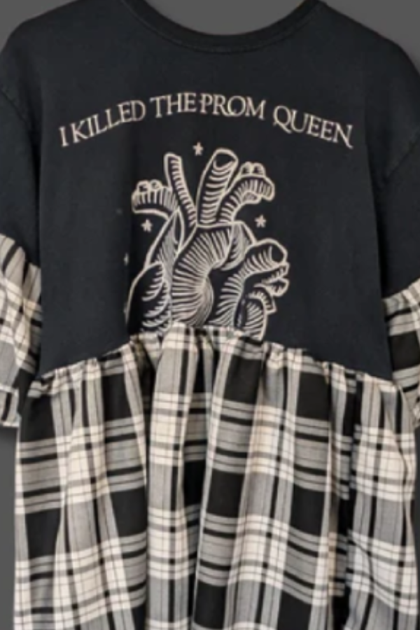 I Killed the Prom Queen Recycled Dress