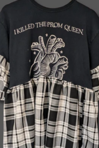 I Killed the Prom Queen Recycled Dress