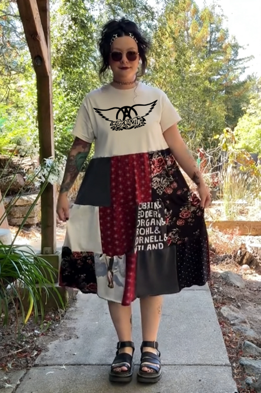 Aerosmith Upcycled Tee