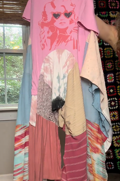 Dolly Parton Recycling Dress