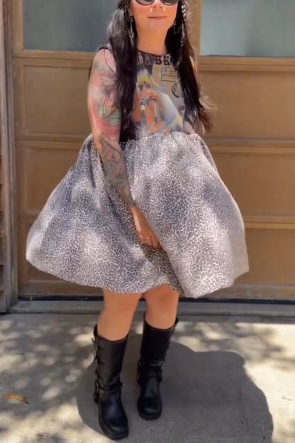 Printed Recycled Dress