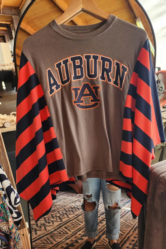 Auburn Tigers Bohemian T-shirt (no Back Pocket)