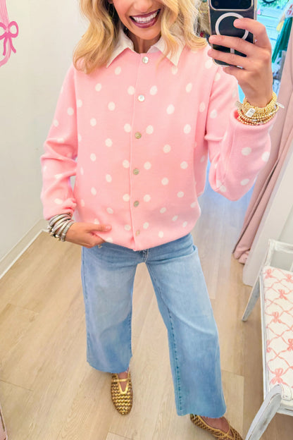 Polka Dot Cardigan