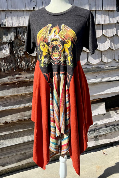 Queen Recycling Dress
