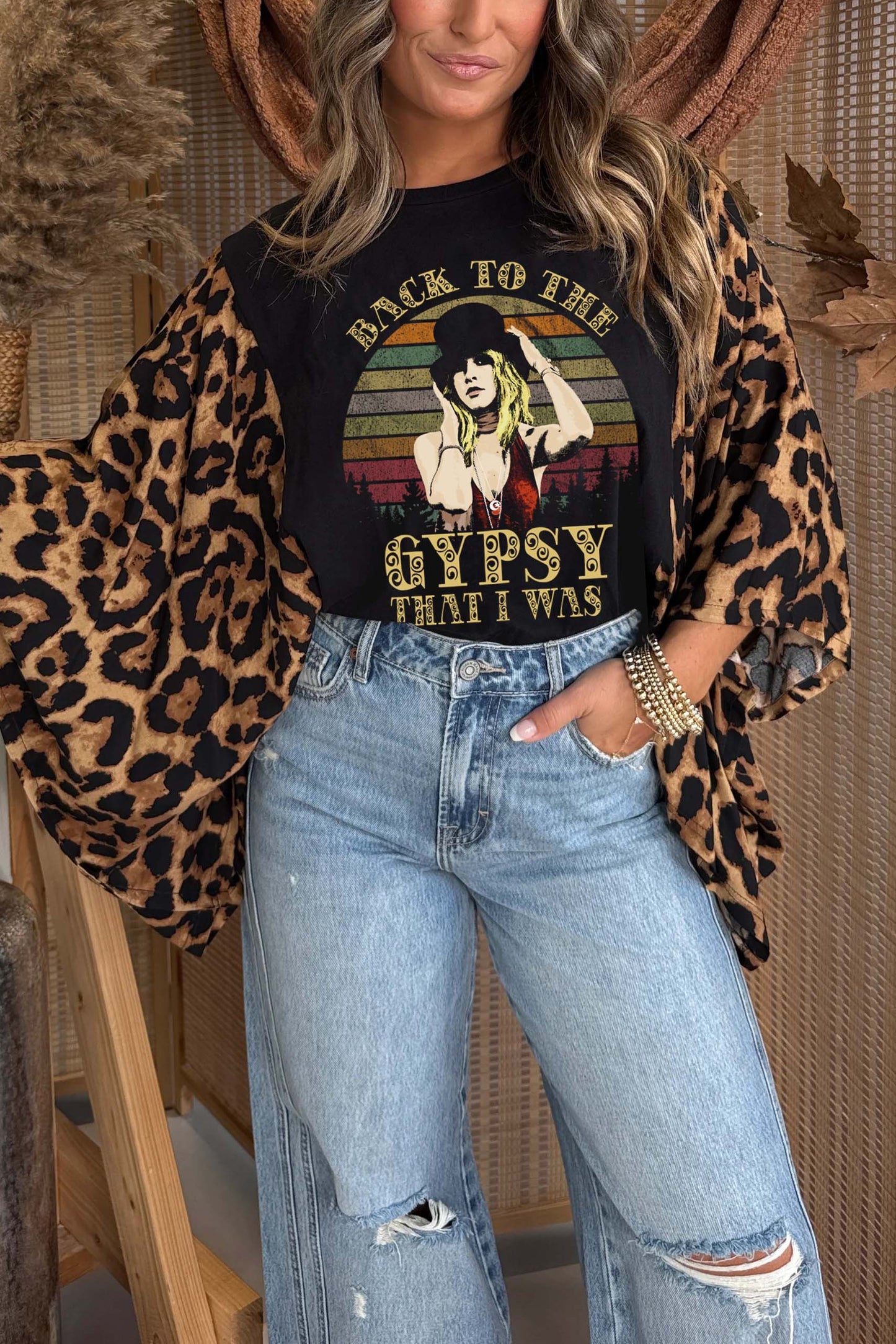 Stevie Nicks Print Mix & Match Tee（No Patch）