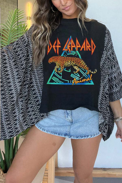 Def Leppard Animal Tee（No Patch）