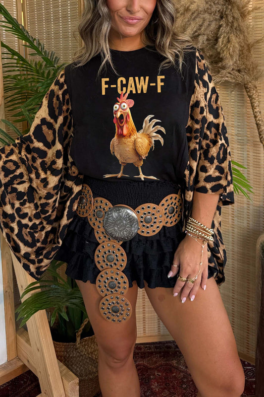 F-Caw-F Print Mix & Match Tee（No Patch）