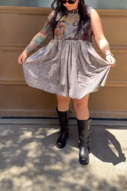 Printed Recycled Dress