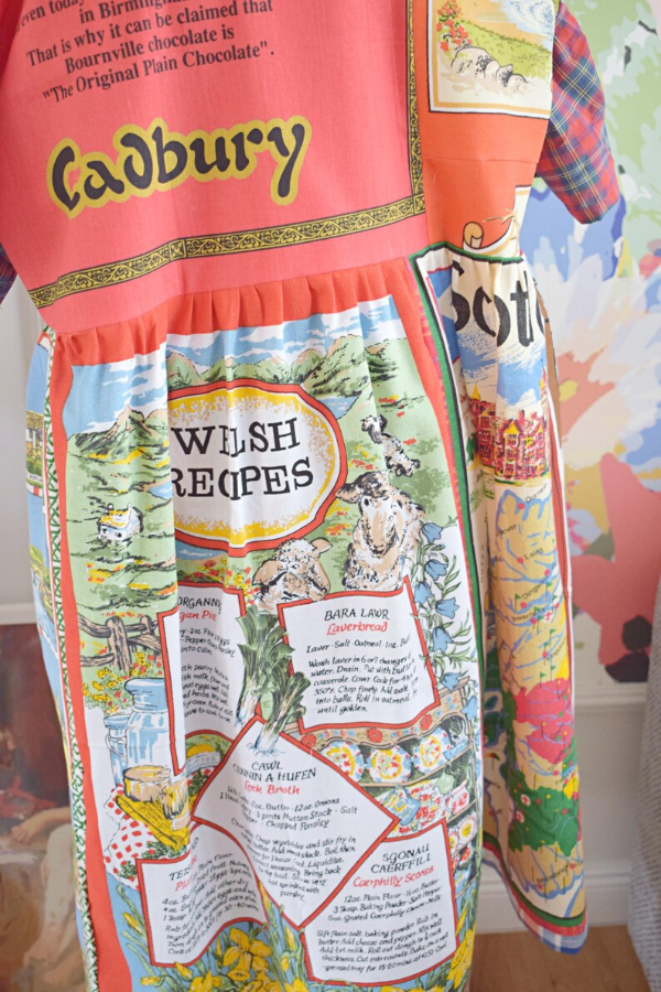 Pattern Recycled Dress