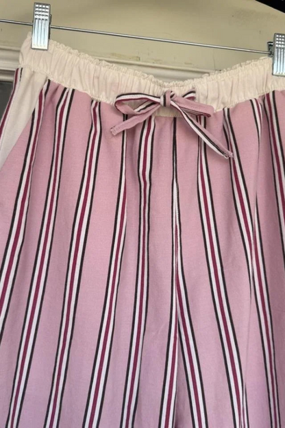 Women's Color-block Patchwork Pants