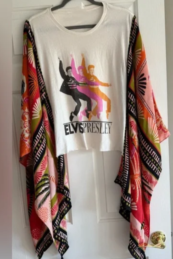 Elvis Printed Tee (No Patch)