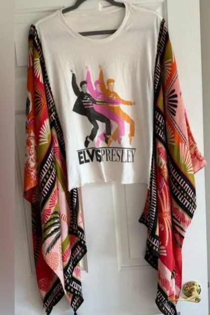 Elvis Printed Tee (No Patch)