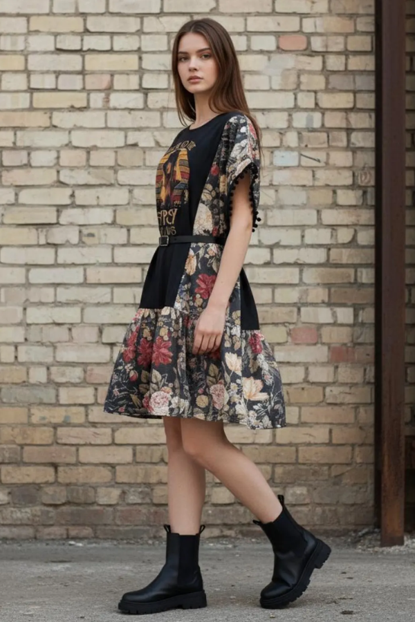 Stevie Nicks  Mix & Match Dress